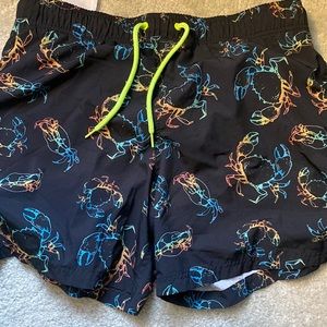 Crab swim trunks